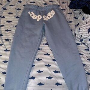 Spider baby blue sweats